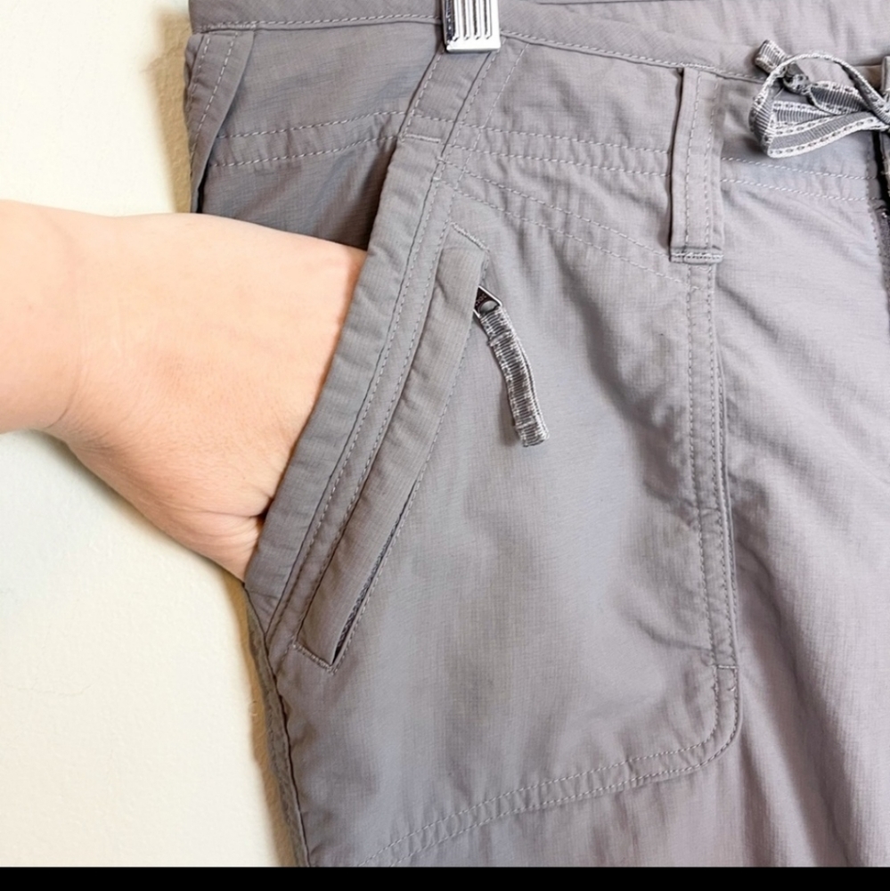 The North Face Gray cargo hiking pants